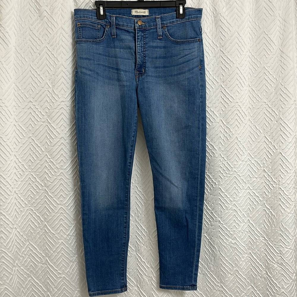 Madewell 9” High‎ Rise Skinny Crop Jeans Size 31